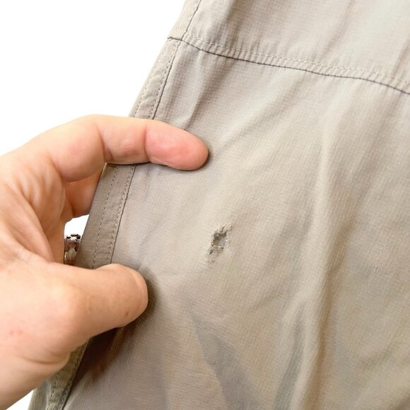 The North Face Pants Mens 34 SHORT 26"‎ Inseam Cargo Pants Nylon Hiking Utility - Picture 4 of 7